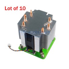 10X Dell XPS 8940 Dell G5 5090 5000 Optiplex CPU Cooler Fan With Heatsink VWD01