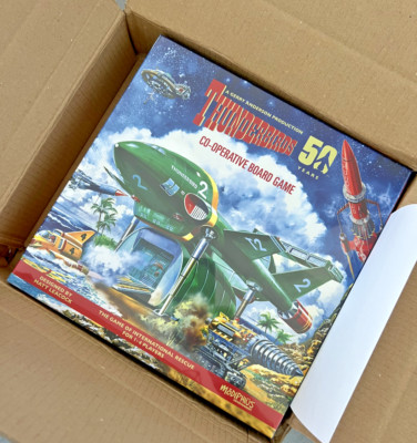 Modiphius Brettspiel Thunderbirds kooperatives Brettspiel (Kickstarte Box EX/NM