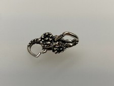 Authentic Trollbeads Unique Glass Brand New Charms Lock With Buds 10117