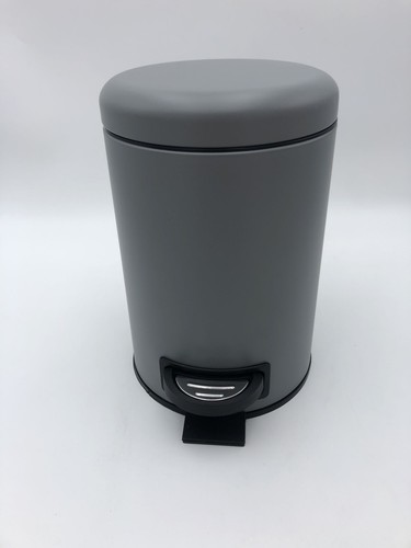 WENKO Kosmetik Treteimer Leman grau 3 L-defekt