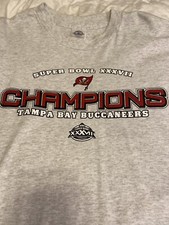 Tampa Bay Buccaneers Super Bowl XXXVII Champions T Shirt SZ XL