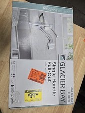 Glacier Bay McKenna Pull Out Single Handle Sprayer Kitchen Faucet Chrome Finish