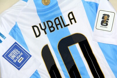 アルゼンチン代表 DYBALA 10番W杯優勝パッチ付き アルゼンチン代表 DYBALA 10番W杯優勝パッチ付き アルゼンチン代表