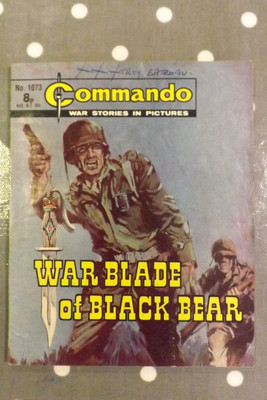 COMMANDO COMIC KRIEGSGESCHICHTEN IN BILDERN Nr. 1073 KRIEGSKLINGE DES SCHWARZBÄREN GN2126