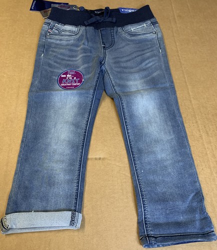 VIGOSS Girls The Jagger Capri Stretch Knit Waistband Jeans, 7 8 or 10, Comfort - Picture 8 of 15