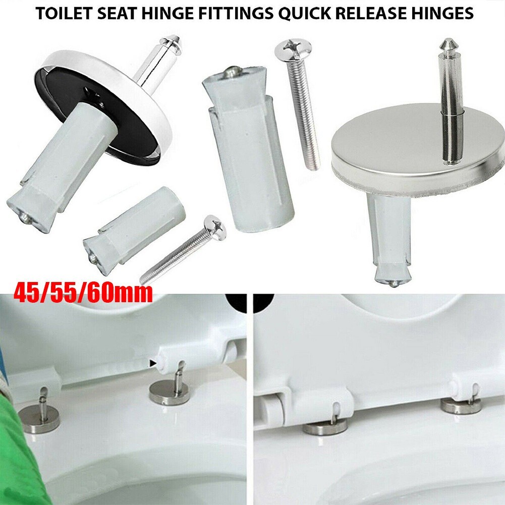 Sturdy and Durable Top Fix Toilet Seat Hinges Long lasting Performance