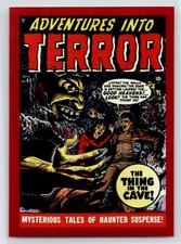 ADVENTURES INTO TERROR #43 2020 Panini Marvel 80 Years Red Foil Sticker #13 HG1