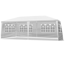 10'X20' Outdoor Party Tent with 4 Removable Sidewalls, Waterproof Canopy Patio W