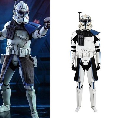 Star Wars Clone Captain Rex Cosplay Costume Props Helmet Halloween Party Outfit