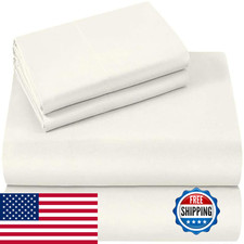 Shreem Linen Rv Bunk Xl Sheets 42X80 100 Egyptian Cotton 4-Piece Camper Bedding