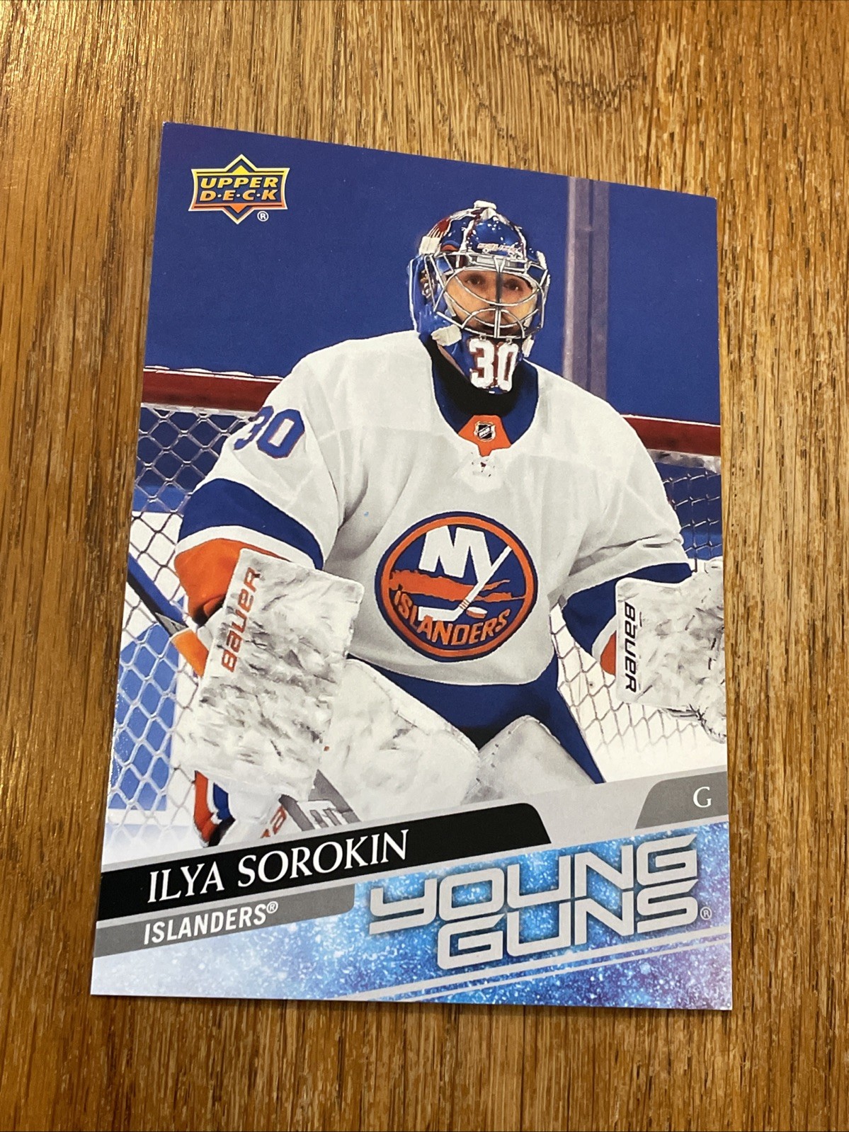 2020-21 Upper Deck Young Guns Jumbo Ilya Sorokin Rookie New York Islanders #461