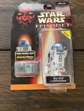 Star Wars Episode 1 R2-D2 With Booster Rockets Action Figure CommTech 1998 NEW