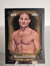 2025 Topps Chrome Ufc Allen & Ginter Sean Strickland 