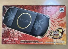 Sony PSP 3000 Monster Hunter Portable 3rd LE Tested with Charger Battery #77