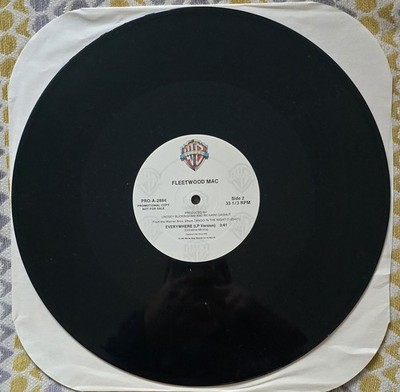 FLEETWOOD MAC - EVERYWHERE SUPER-RARE 12 INCH USA PROMO SINGLE FROM 1987