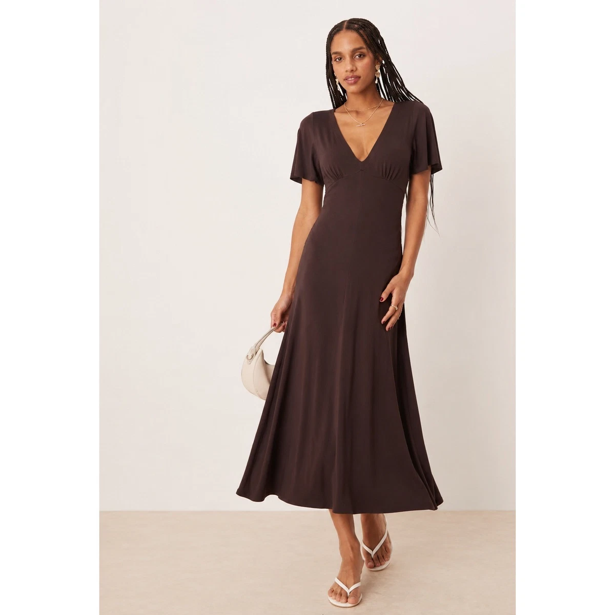 blue plus size dress Adrianna Papell Women's Floral-Design Embellished Gown - French Best Coleslaw for Pulled new-arrival-dress Color:Deep Brown Lapis Blue