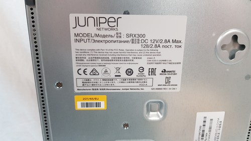 NEW Juniper Networks SRX300 Gigabit Gateway Services Firewall Appliance - Afbeelding 3 van 15