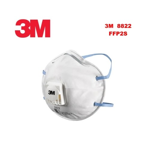 MASCHERA ANTIPOLVERE 3M 8822 FFP2S CON VALVOLA - Foto 1 di 1
