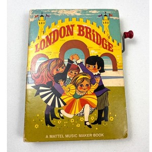 【激レア】mattel music maker book絵本型　手回しオルゴール 激レア】mattel music maker book絵本型 手回しオルゴール