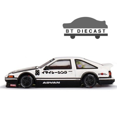 MINI GT x KAIDO HOUSE TOYOTA AE86 SPRINTER TRUENO STREET V1 1/64