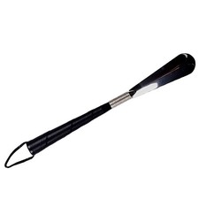 1Pc Stainless Steel Shoehorn with Spring Shoe Horn Flexible Lifter