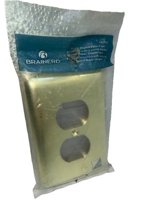 Brainerd Single Duplex Value Pack -Plated Brass With 6 Plates Per Pack {27}