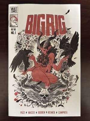 BIG RIG #1  * 2025 Vault & Post Malone * Peach Momoko Variant * NM