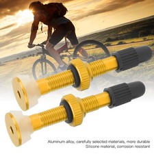 Doanas-1Pair Mountain Bike Tubeless Valve Stem Durable Air Extender For Road