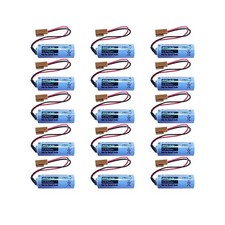 15X BR-AG 3V 1800mAh Battery PLC CNC Battery Non-rechargeable Battery with Plug