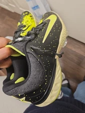 NEW Nike Alpha Huarache Elite 4 Low MCS Baseball Black Lime FV6096-001 Men Sz 9