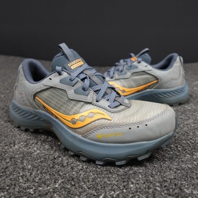 Saucony Gore-Tex Sneaker Aura TR blau Größe 5,5 Damen