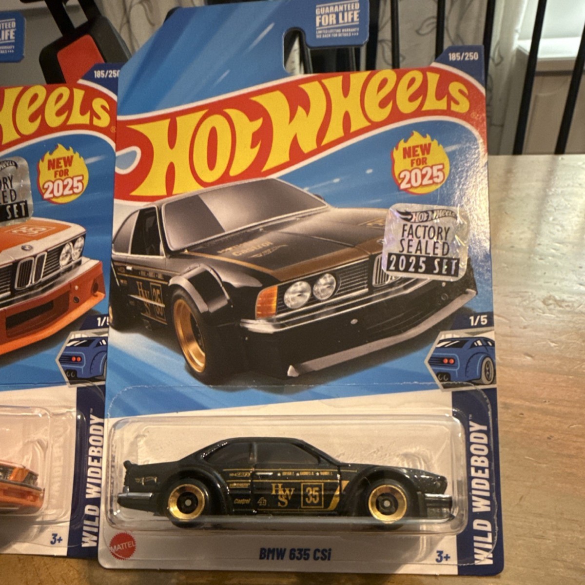 Hot Wheels BMW 635 CSi Wild Widebody 1:64 Diecast Orange/Black