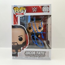 Jacob Fatu Signed Jacob Fatu 202 Funko Pop WWE Wrestling Autograph ACGcert COA