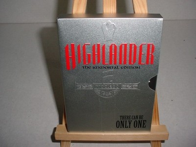 Highlander (DVD, 2002, 2-Disc Set, Immortal Edition Tin Case Bonus Queen CD)