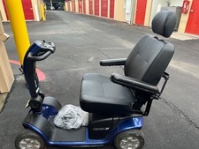 Pride SC710 Victory 10 4-Wheel Scooter HEAVY DUTY 400 pounds max weight - Blue