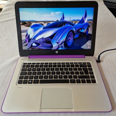 HP Stream 14-z002na, AMD A4 Micro, 14'', Win 10, 32Gb EMMc, 2Gb RAM, DEAD BATT 