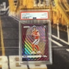 2024 Panini Prizm #309 Bo Nix Purple Wave /99 PSA 10