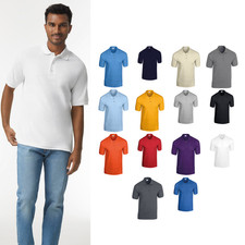 Men's Jersey Knit Polo 8800 - Gildan Dryblend Moisture-wicking Tee
