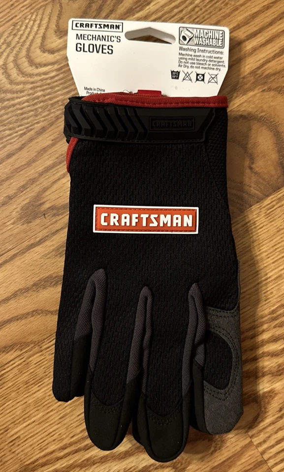 ¡Nuevo! Guante de mecánico Craftsman paquete de 1 en talla XL rojo/negro 9-37955 Foto 3 de 4