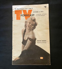 Rare MARILYN MONROE 1952 TV Forecast Mag TOP MM COLLECTOR Free Shipping! — photo 1