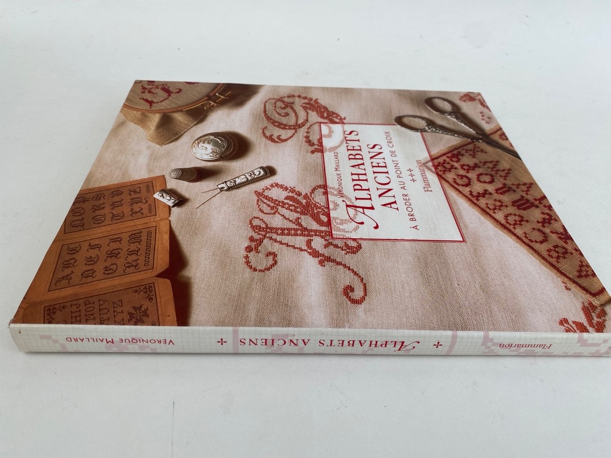 Alphabets Anciens Book Veronique Maillard Cross Stitch Embroidery