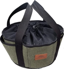 camping moon CAMPINGMOON Carry Bag for Dutch Oven Durable Canvas 10-inch 