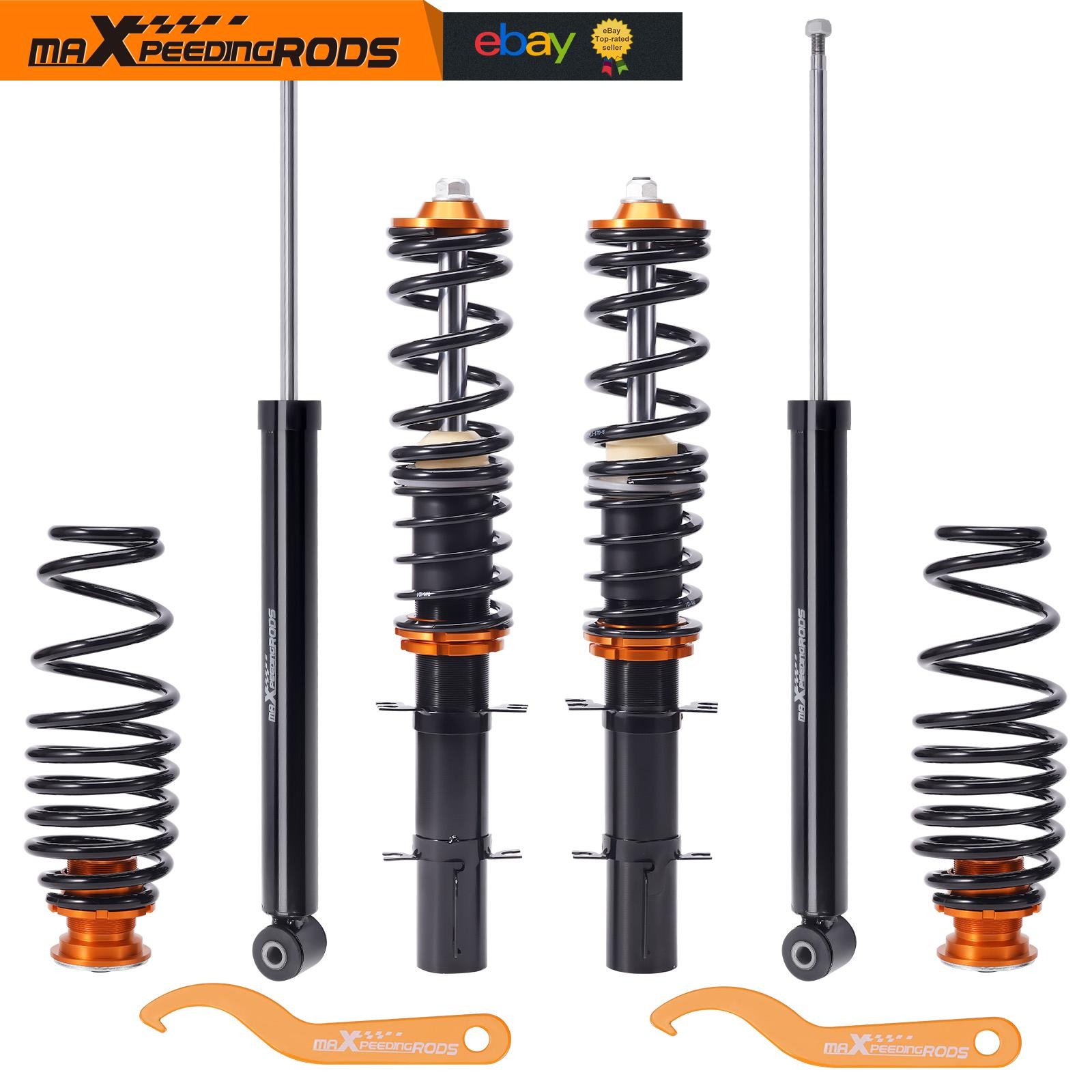 New Coilovers for VW Golf MK4 Seat Leon Mk1 Cupra R 1.8T 20V 1999-2005 1M