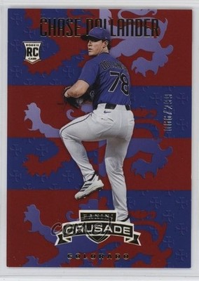 2025 Panini Crusade Red /299 Chase Dollander #80 Rookie RC s5j