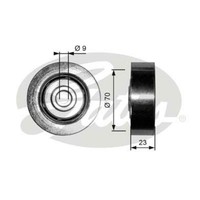Gates Umlenk FüHrungsrolle Keilrippenriemen FüR BMW 5Er Touring 530D 525D T36297