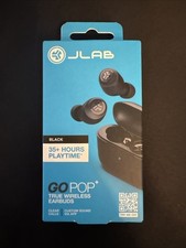 JLab GO Air  True Wireless In Ear Headphones  Black OPEN BOX TESTED !!