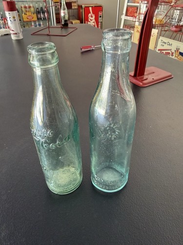Two Christo Cola Bottles. One From Gastonia NC and One From Columbus Ohio.