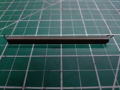 Loop End Extension Spring 4.00'' Free Length, .25'' OD, .029'' Wire Diameter