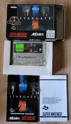 SNES Stargate CIB | Super Nintendo | OVP + Anleitung + Inlay | PAL Version... - Bild 1 von 4