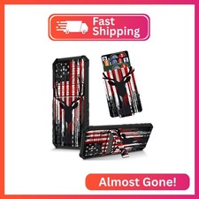 Dikoer for Samsung Galaxy S21 Ultra 6.8" Kickstand Case with Card Holder, Dual L